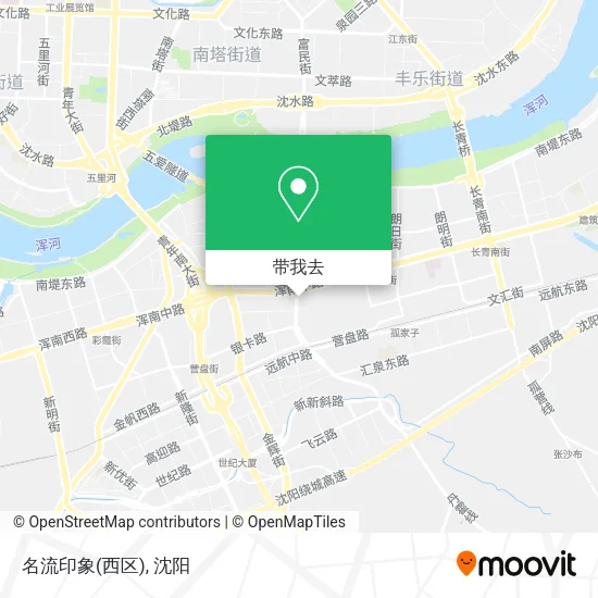 名流印象(西区)地图