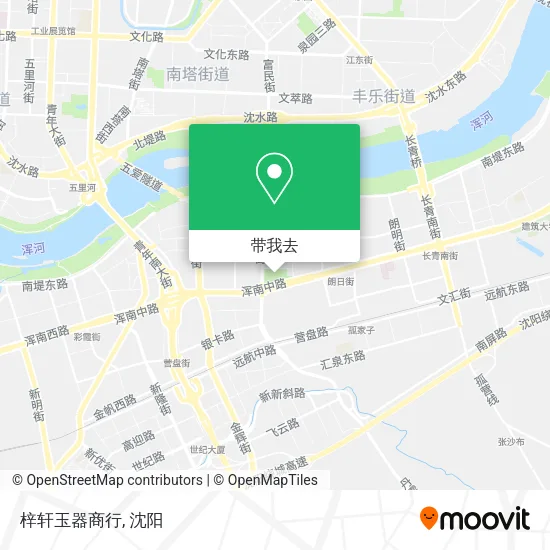 梓轩玉器商行地图