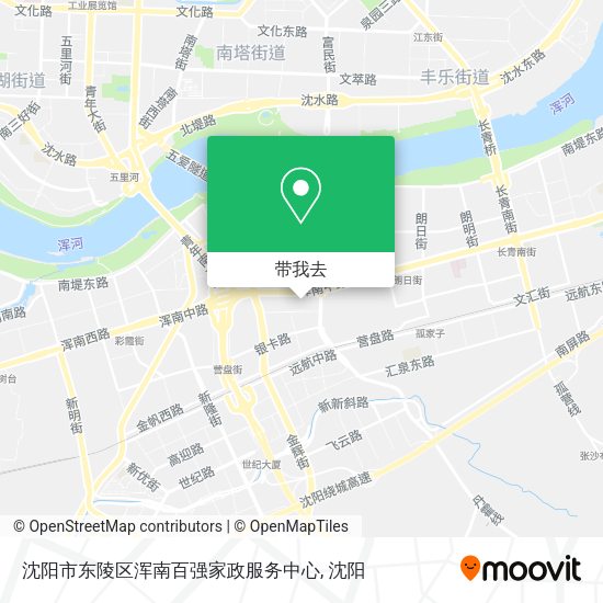 沈阳市东陵区浑南百强家政服务中心地图
