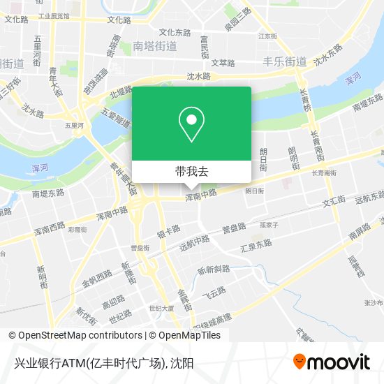 兴业银行ATM(亿丰时代广场)地图