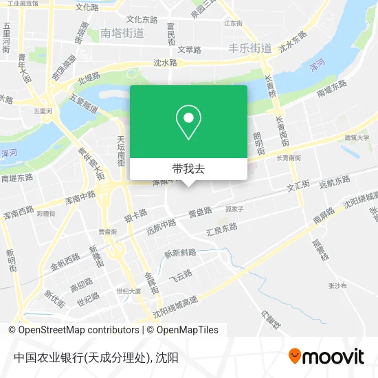 中国农业银行(天成分理处)地图
