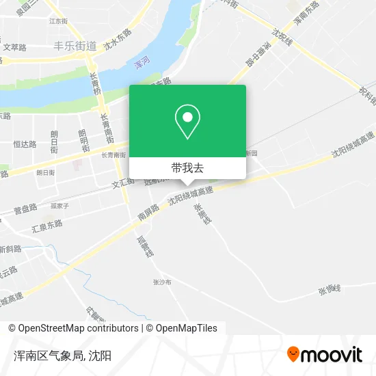 浑南区气象局地图