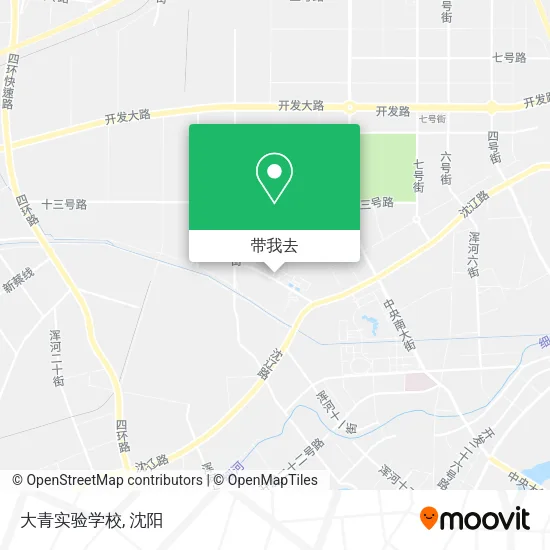 大青实验学校地图