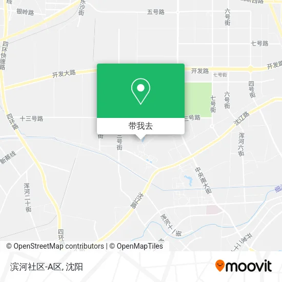 滨河社区-A区地图