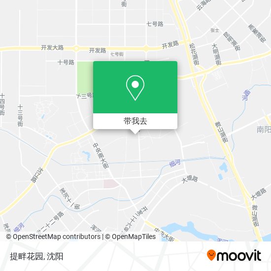提畔花园地图