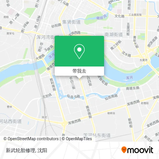 新武轮胎修理地图