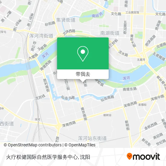 火疗权健国际自然医学服务中心地图