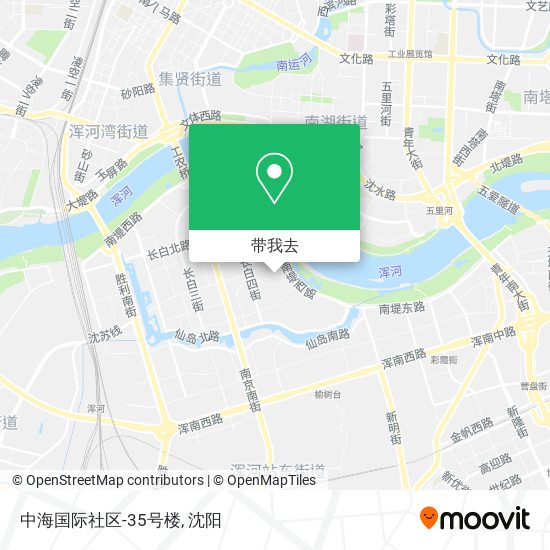 中海国际社区-35号楼地图