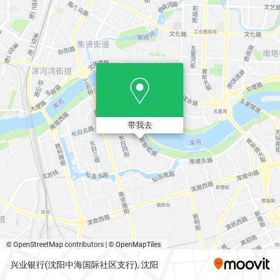 兴业银行(沈阳中海国际社区支行)地图