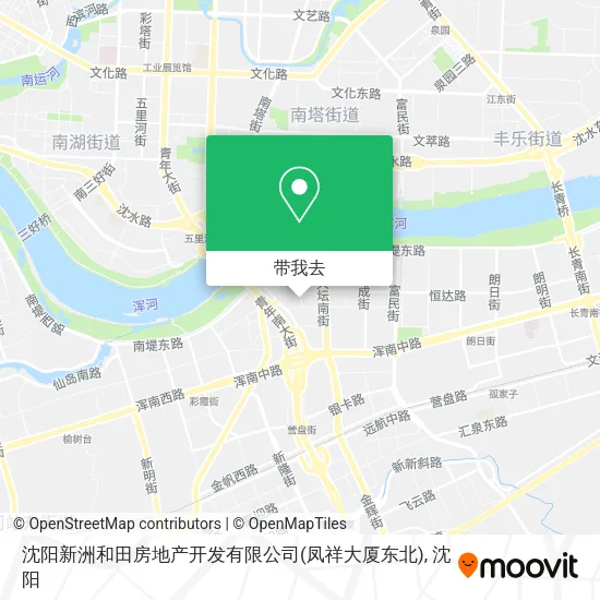 沈阳新洲和田房地产开发有限公司(凤祥大厦东北)地图