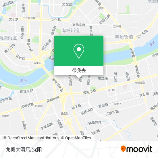 龙庭大酒店地图