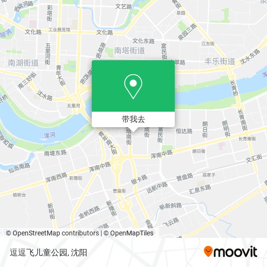 逗逗飞儿童公园地图