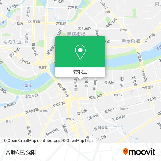 富腾A座地图