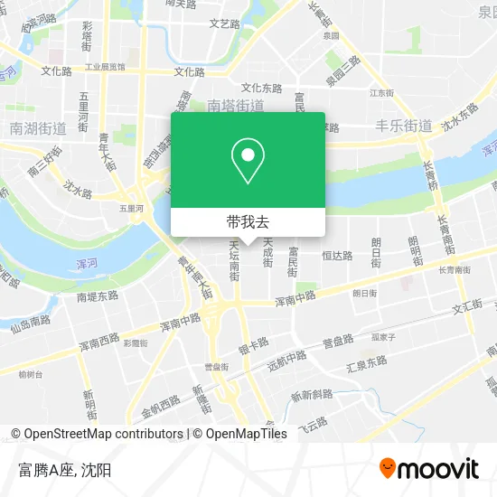 富腾A座地图