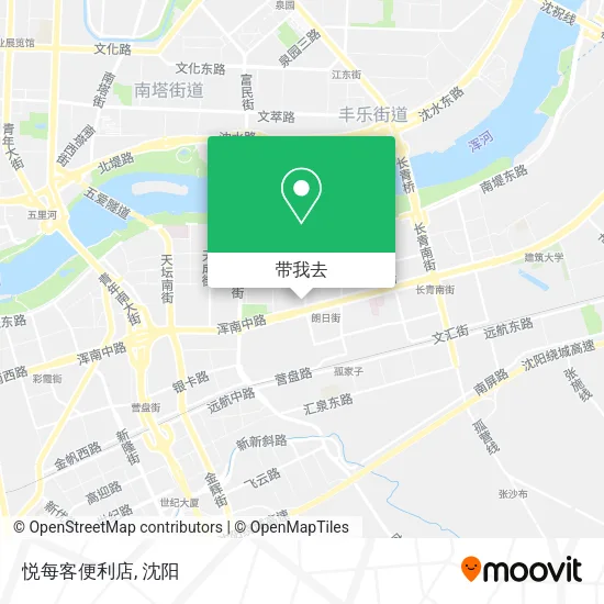 悦每客便利店地图