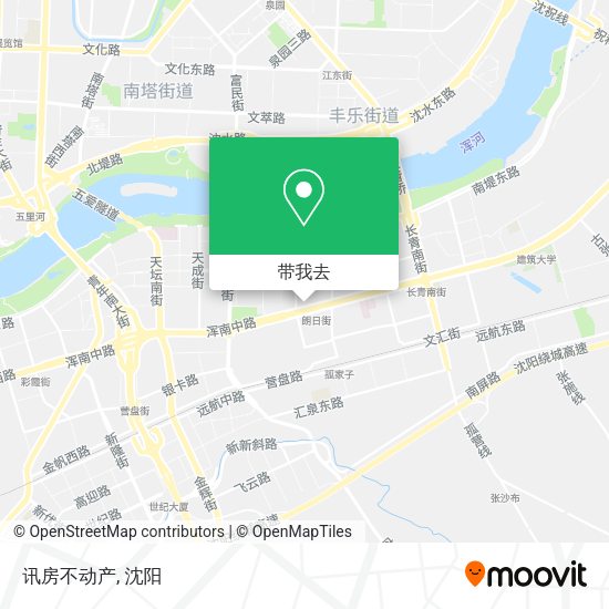 讯房不动产地图