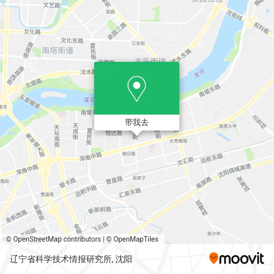 辽宁省科学技术情报研究所地图