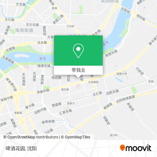 啤酒花园地图