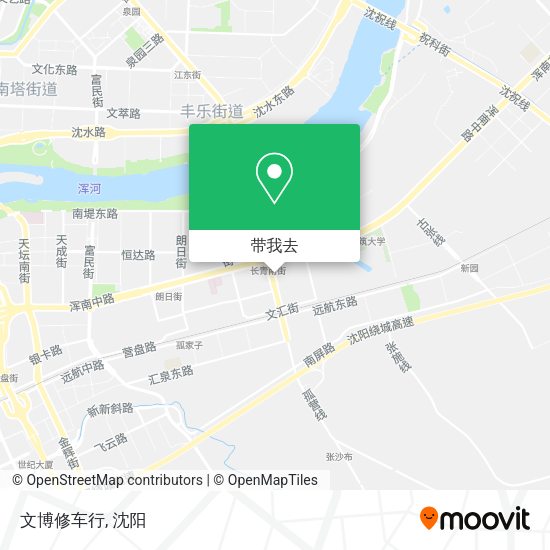 文博修车行地图
