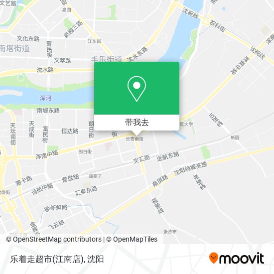 乐着走超市(江南店)地图