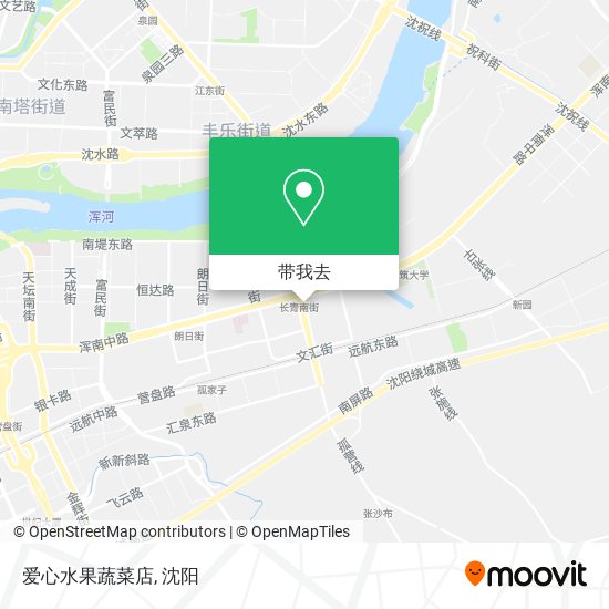 爱心水果蔬菜店地图