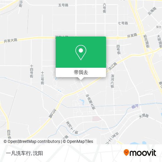 一凡洗车行地图