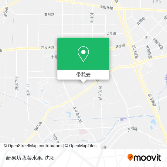 疏果坊蔬菜水果地图