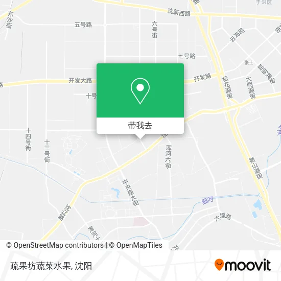 疏果坊蔬菜水果地图