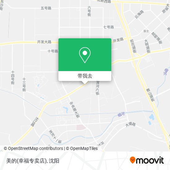 美的(幸福专卖店)地图