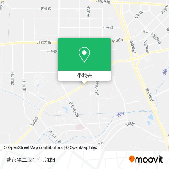 曹家第二卫生室地图