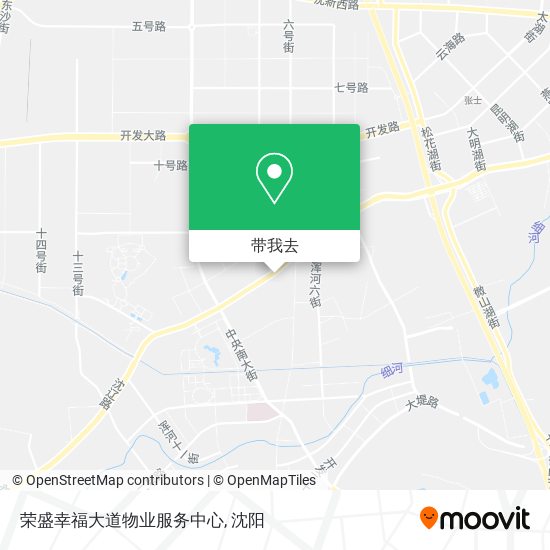 荣盛幸福大道物业服务中心地图