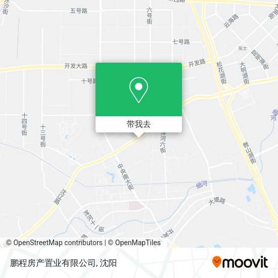 鹏程房产置业有限公司地图