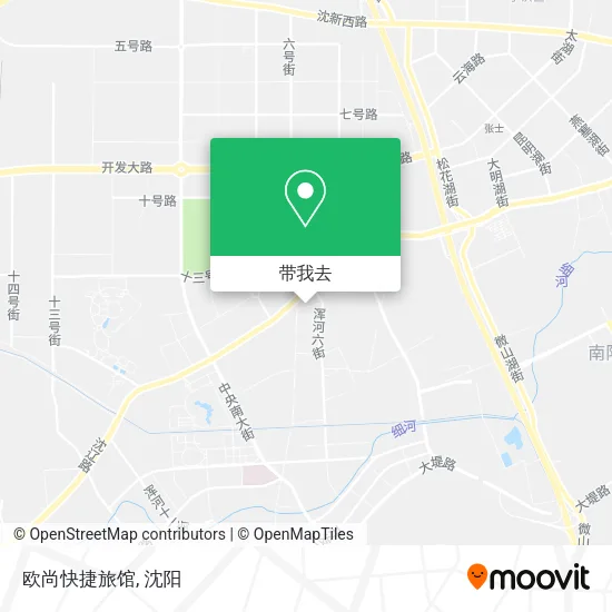 欧尚快捷旅馆地图