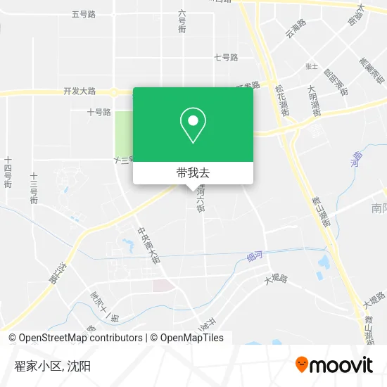 翟家小区地图