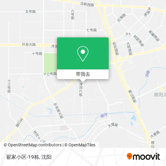 翟家小区-19栋地图
