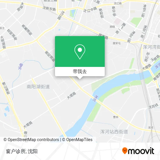 窗户诊所地图