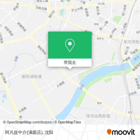 阿凡提中介(满圆店)地图