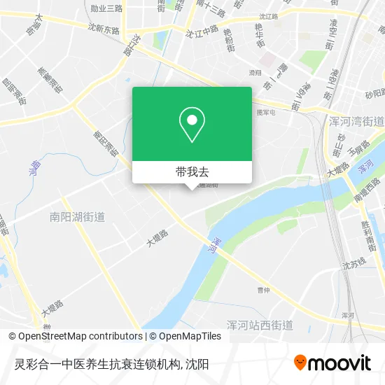 灵彩合一中医养生抗衰连锁机构地图