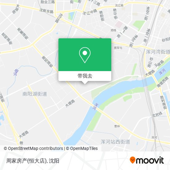 周家房产(恒大店)地图