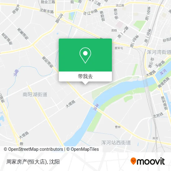 周家房产(恒大店)地图