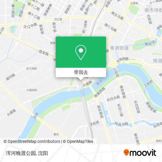 浑河晚渡公园地图