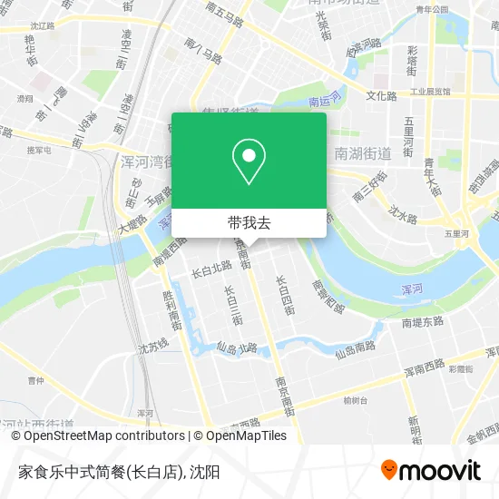 家食乐中式简餐(长白店)地图