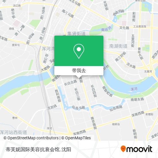 蒂芙妮国际美容抗衰会馆地图