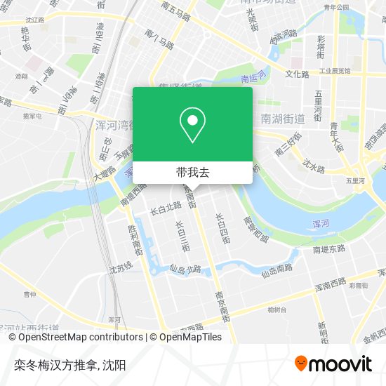 栾冬梅汉方推拿地图