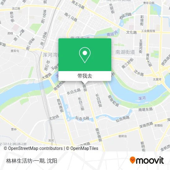 格林生活坊-一期地图