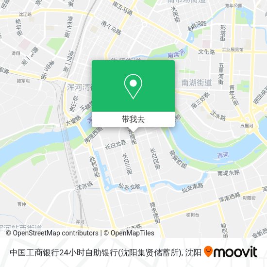 中国工商银行24小时自助银行(沈阳集贤储蓄所)地图