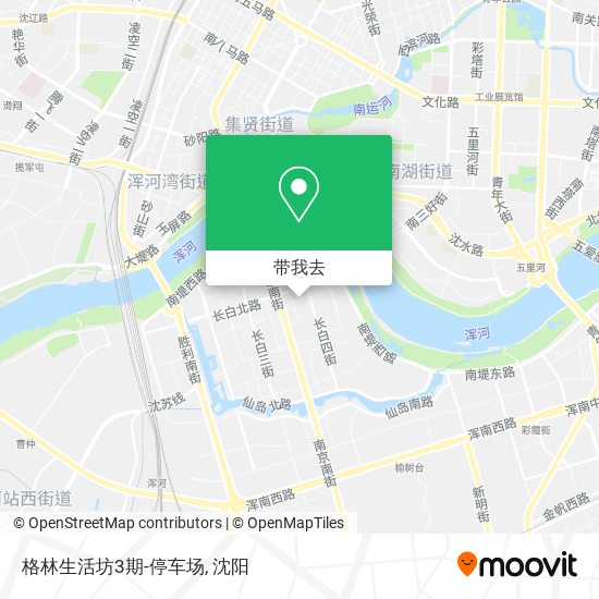 格林生活坊3期-停车场地图
