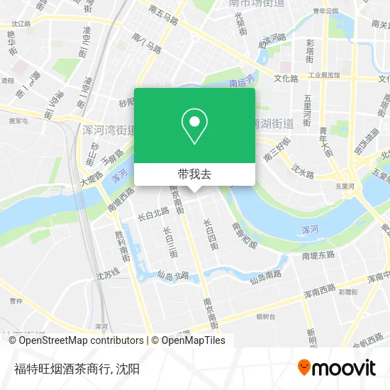 福特旺烟酒茶商行地图