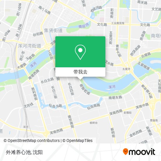 外滩养心池地图
