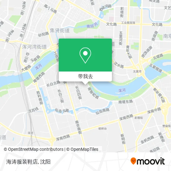 海涛服装鞋店地图